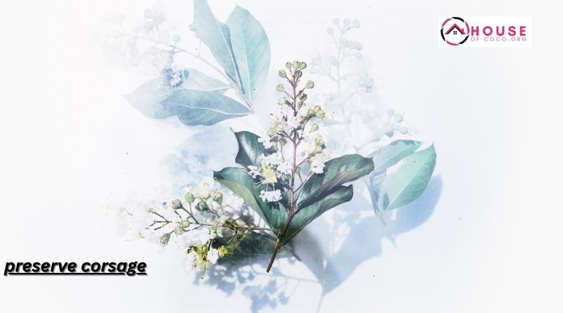 preserve corsage