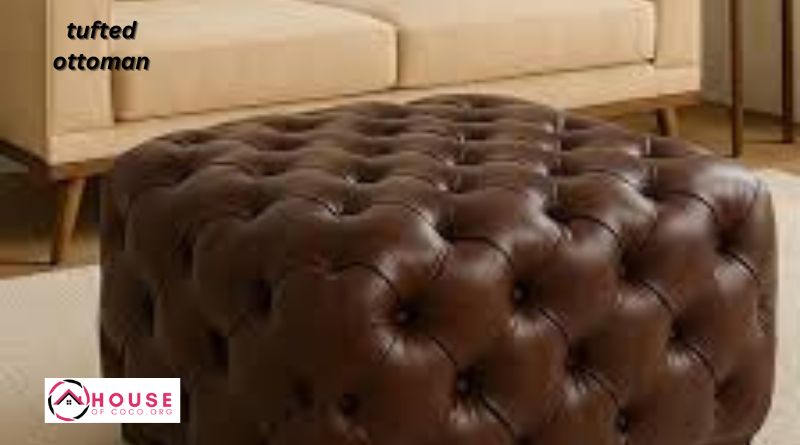 tufted ottoman